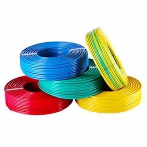 House Wires - 1 Sqmm PVC & Copper, Eco-Friendly, Flexible & Superior Quality, Shock & Heat Resistance, 90 Meter Length, 1100 Volt Rated