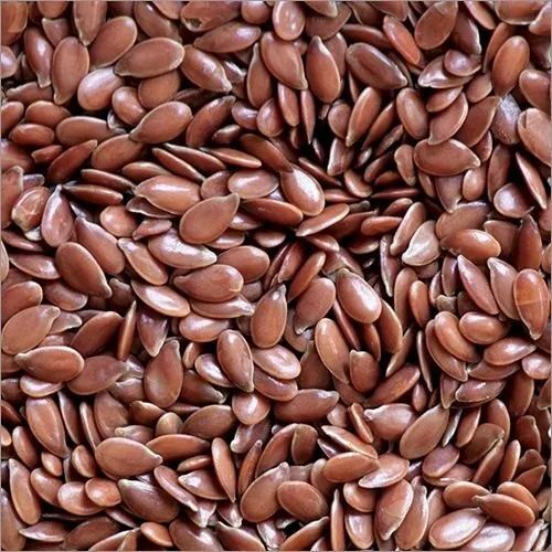 Natural Flax Seeds - Round, Brown | Grade A, 100% Purity, Natural Drying Process, Ideal for Health, Common Cultivation Type, 1-Year Shelf Life