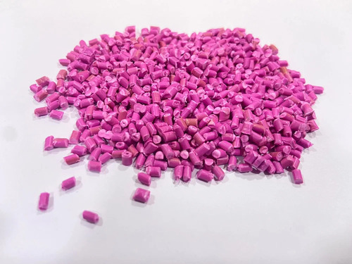 Pink PP Granules - Industrial Grade, Eco-Friendly Recycled Material | Vibrant Pink Color, Ideal for Plastic Industry
