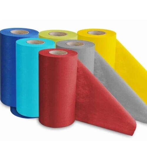 PP Spunbond Nonwoven Fabrics - Polypropylene Material, Standard Length, Multi Color | Waterproof for Medical, Garments, and Agriculture Applications