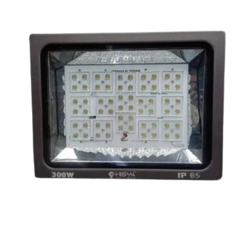 Waterproof LED Flood Light - Pure White, Aluminum Body, IP65 Rated | Ideal for Outdoor, Garden, and Stadium Use