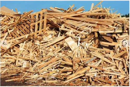 Wooden Scraps - Offcuts & Old Furniture | Biodegradable, Eco-Friendly Raw Material for Recycling and Composting, 2-50mm Thickness, 100% Purity