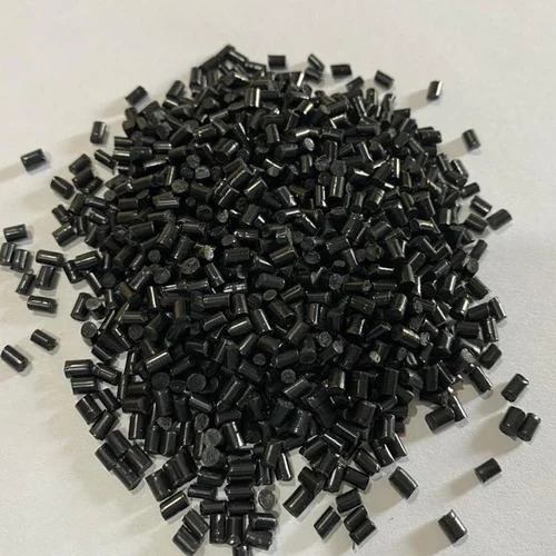 ABS Plastic - 300 JET Black Granules | Eco-Friendly, Recycled Material, Industrial Grade Quality