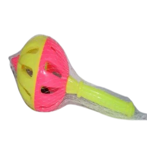 Bheem Gada Rattle Toy - Plastic Material, Customize Size, Multicolor Design | Premium Quality, Attractive Shape for Color Recognition Skills