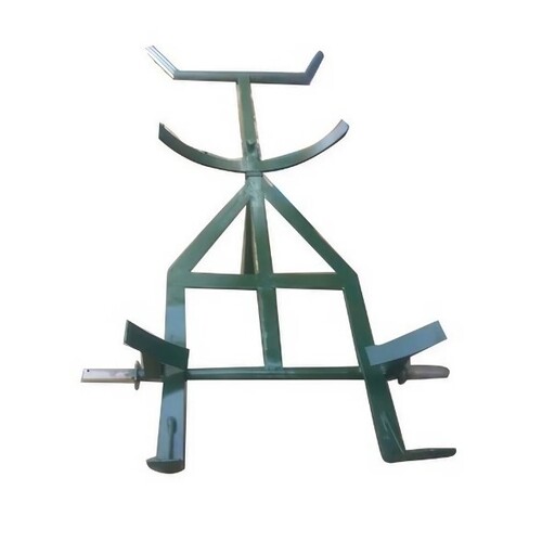 Drum Lifter Trolley - Mild Steel 0-200 kg Loading Capacity | Industrial Use Powder Coated Corrosion Free