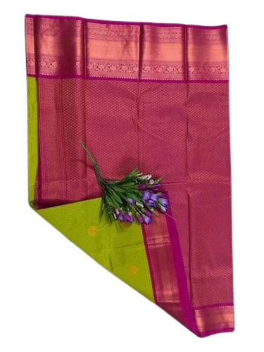 Green Butta Silk Saree