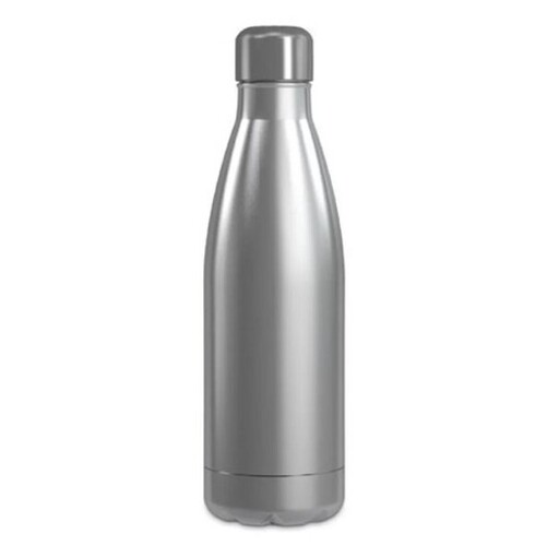 Insulated Steel Bottle - 1000 ml Capacity, Finish-Polished Silver | Customized Design, Durable Stainless Steel
