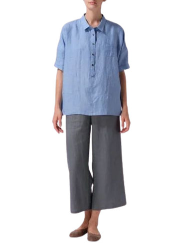 Linen Boxy Shirt