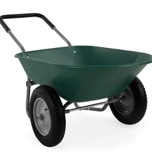 Mild Steel Double Wheel Barrow