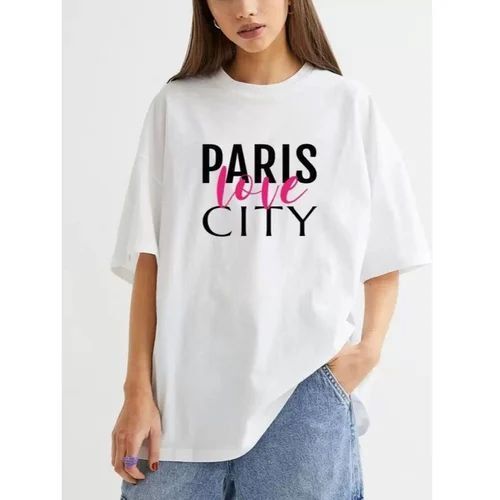 Soft Texture Premium Design White T-Shirt
