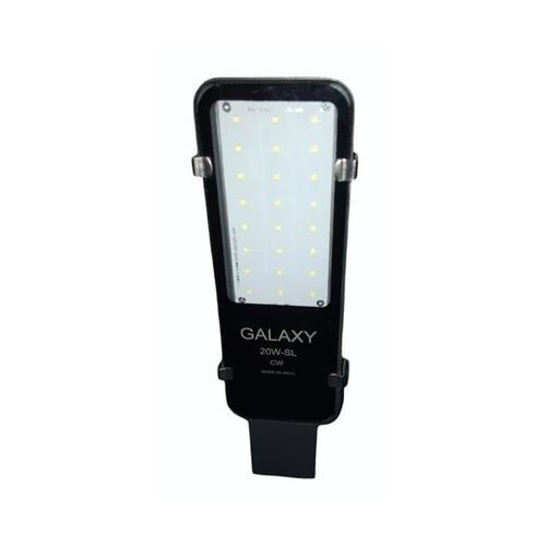 20W Electric LED Street Light - Metal Material, IP33 Rated, Pure White Color | Outdoor Use, Sensor Equipped, Ideal for Highways and Roads