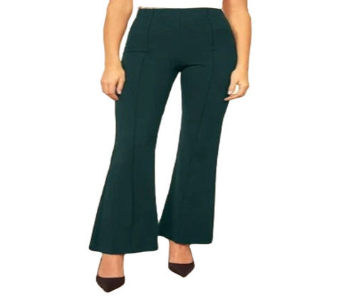 Green Ladies Lycra Pant