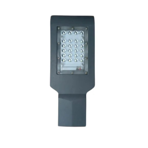 NST-20 Cool White LED Street Light - Metal Outdoor Usage Corrosion Resistant | Black & Gray Color 20W Input Voltage