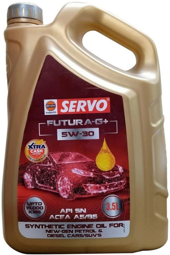Servo Futura Synth Engine Oil - Pack Type: Plastic Can