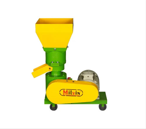 2 Roller Feed Pellet Making Machine