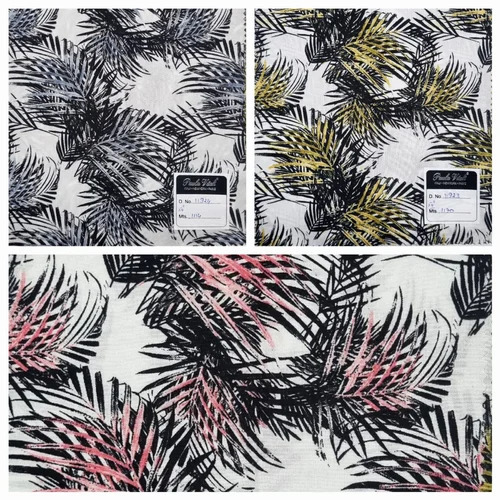 54 Inch Designer Prints Rayon Fabrics - Multicolor Printed Rayon Fabric, Knitted, Soft & Smooth Texture, Machine Washable, Breathable, Lightweight