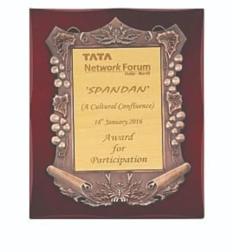 Alpha Wooden Momento Trophy