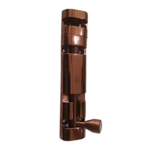 Aluminium Tower Bolt - 8 mm Rod Thickness, Polished Finish - Rust Proof Door Fitting