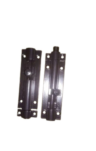 Aluminum Tower Bolts - 8 mm Rod Thickness, Power Coated in Gold, Black, Brown & Silver | Suitable for Window Fitting