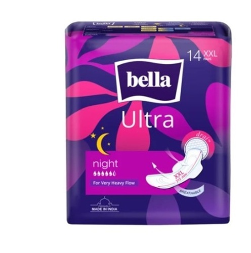 Bella Ultra Night Sanitary Napkins