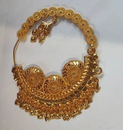 Brass Traditional Pahadi Nath