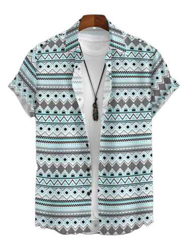 Digital Print Mens Shirt