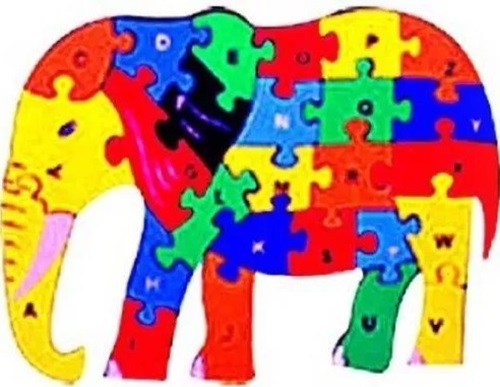 Eva Foam Elephant Jigsaw Puzzle