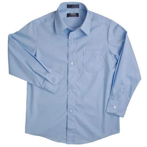 Full Sleeve School Shirt - Premium Quality Cotton, Long Sleeve for Girls | Durable Fabric, Comfortable Fit, Stain-Resistant, Wrinkle-Free, Anti-UV, Breathable, Quick-Dry, Non-Toxic