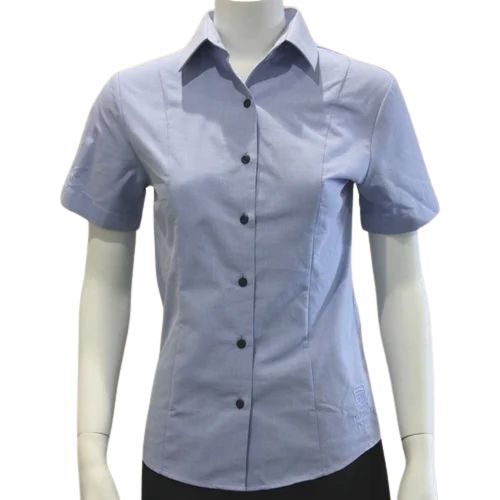 Girls School Shirt - Cotton, Premium Quality and Comfortable Fit | Durable, Stain-Resistant, Wrinkle-Free, Breathable, Anti UV, Quick Dry