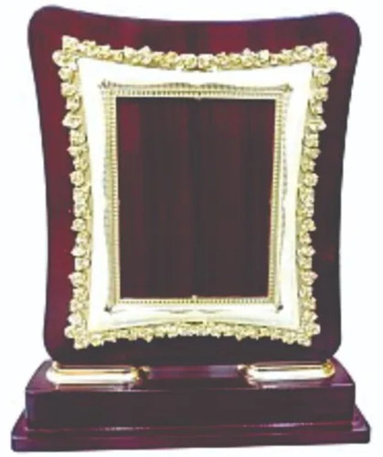 Golden Plated Designer Wooden Memento