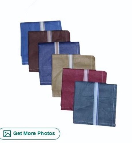 Handkerchief For Men - 100% Cotton, Standard Size | Lightweight, Wrinkle-Free, Colorfastness, Ideal for Gifting in Various Colors