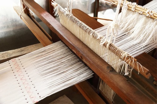 Handloom Fabrics - Superior Quality Unstitched Roll, Exceptionally Soft White Twill for Garments Industry