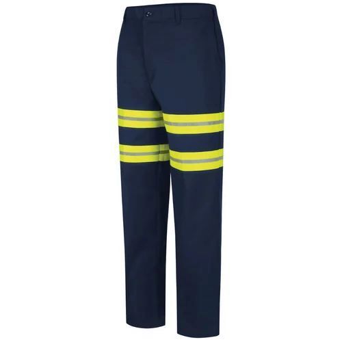 Industrial Uniform Pant - Cotton Fabric Black And Yellow Color Premium Grade with Comfortable Fit Breathable Material Moisture-Wicking Wrinkle-Resistant Durable and Easy to Clean with Functional Pockets