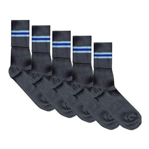 Kids School Socks - Premium Cotton Adjustable Length Durable Fabric | Cool Dry Anti Wrinkle No Fade Waterproof Reversible