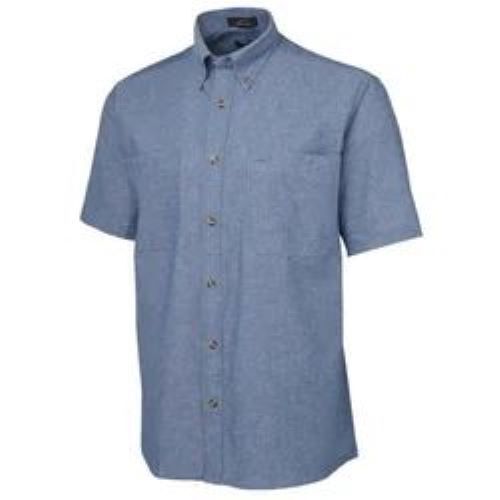 Men's Casual Corporate Shirt - Premium Cotton, XS to XXL Size, Grey Color | Breathable Material, Quick Dry, Comfortable Fit, Anti UV Protection, Vibrant Colors