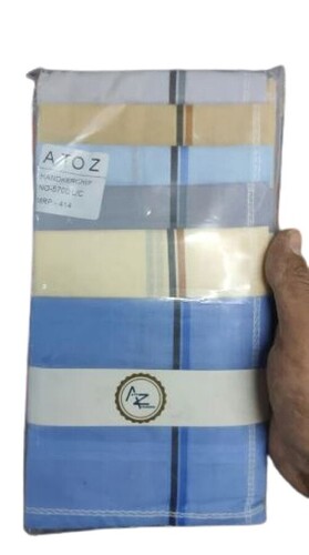 Mens Satin Handkerchief - Sateen Fabric, Standard Size, Various Colors - Soft Touch, Totally Hygienic, Excellent Finish, No Color Fade