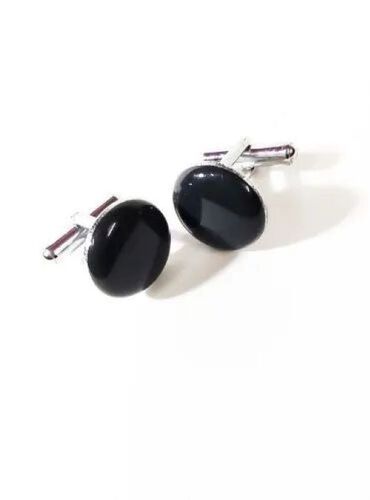 silver cufflinks