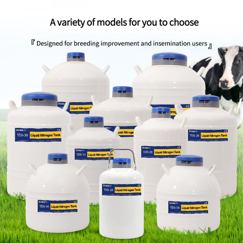Nitrogen Semen Storage Tank - Color: White