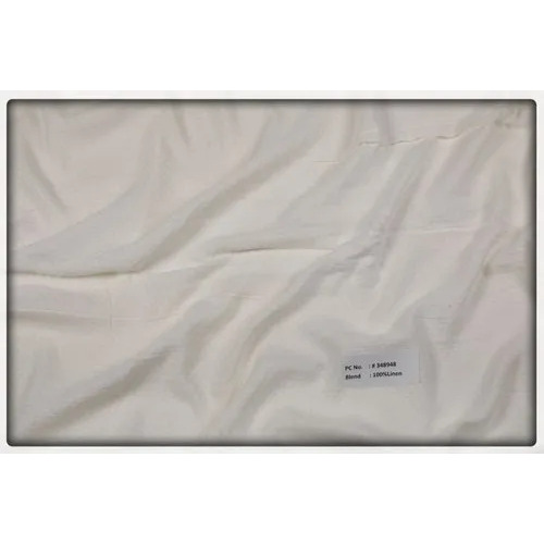 Plain White Linen Fabric