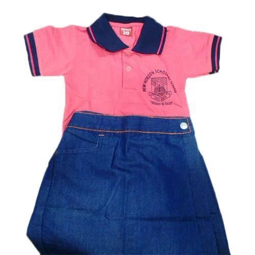 Primary School Uniforms - Premium Cotton T-Shirt and Shorts Set | Durable Comfortable Fit Breathable Easy Care Fade-Resistant Neat Appearance