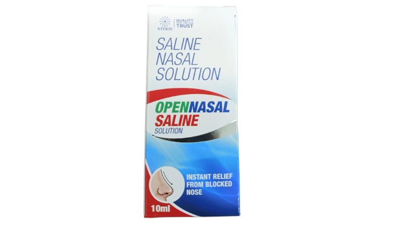 Saline Nasal Solution - Weight: 80 Grams (G)