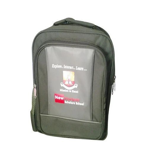 School Bag - Premium Cotton Fabric, Grey Color | Trendy Designs, Durable Material, Spacious Compartments, Ergonomic Straps, Vibrant Colors, Lightweight Build, Waterproof Fabric, Optimum Quality