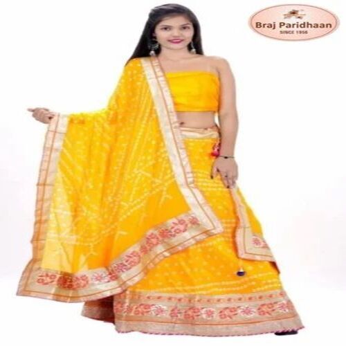 Silk Lehenga Choli Set
