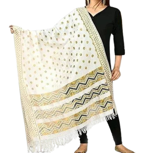 Silk Printed Dupatta - Art Silk, Multicolor Dyed Pattern | Premium Quality for Summer Wear, Optimum Comfort