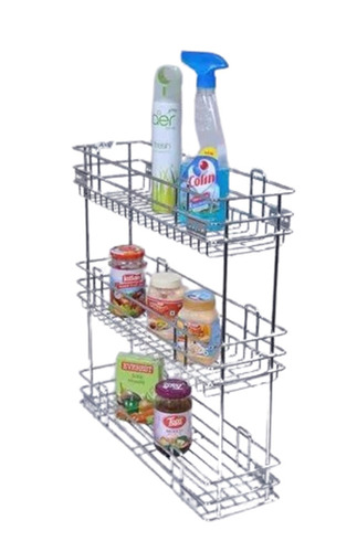 Ss Bottle Pull Out Shelves