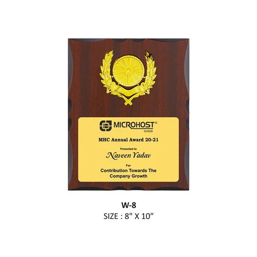 W8 Wooden Award Momentos