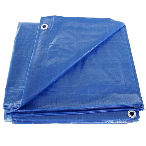 110 GSM Silver Blue Tarpaulin