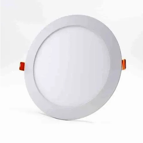 15W LED Slim Panel Light - Polycarbonate Round Shape Cool Daylight 6500K Surface Mounted | Ideal for Home Hotels & Office Spaces