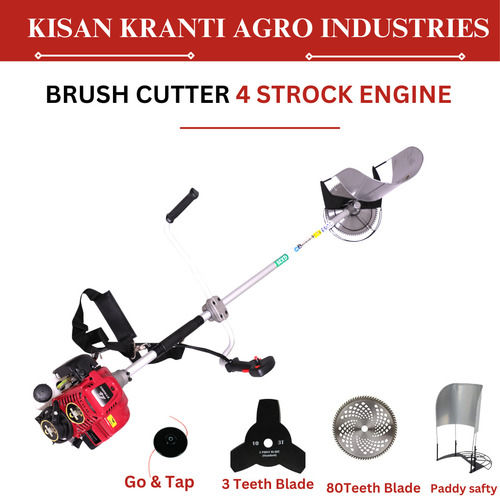 4 Stock Brush Cutter Machine - Material: Metal