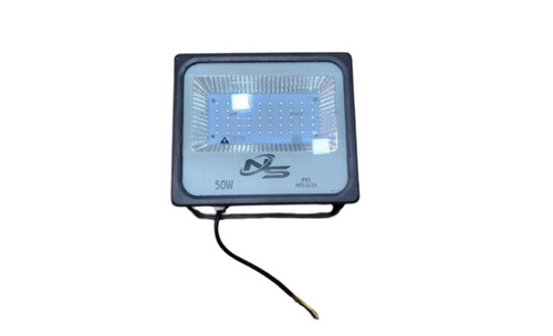 LED Flood Light - 50W, IP66 Waterproof Rating, Metal Housing, White Color Temperature, Wall and Stand Mounting Options